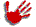 red hand bullet