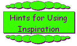 Hints for using Inspiration