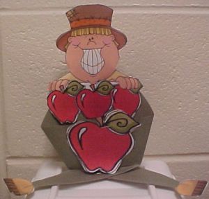 Johnny Appleseed Origami project