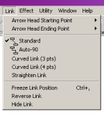 Formatting the link connectors