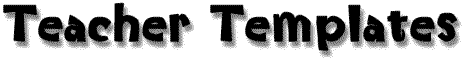 Teacher Templates